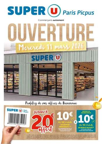 Catalogue SUPER U - 11/03/2026 - 29/03/2026.