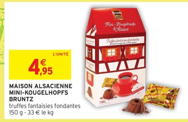 MAISON ALSACIENNE MINI-KOUGELHOPFS BRUNTZ