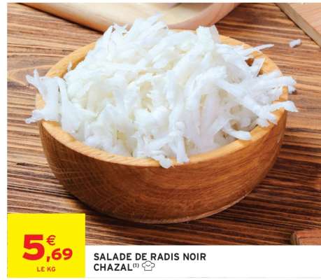 SALADE DE RADIS NOIR CHAZAL
