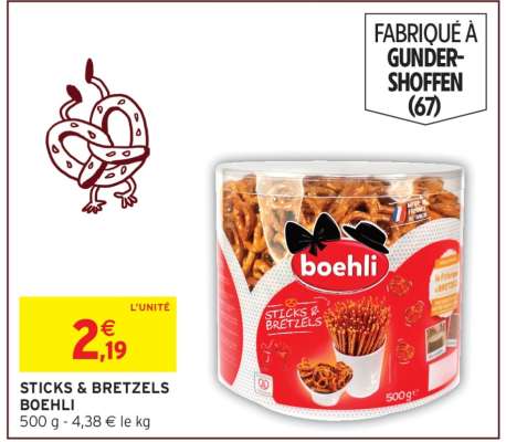 STICKS & BRETZELS “BOEHLI”