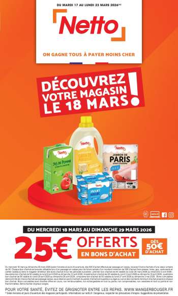Catalogue Netto - 17/03/2026 - 23/03/2026.