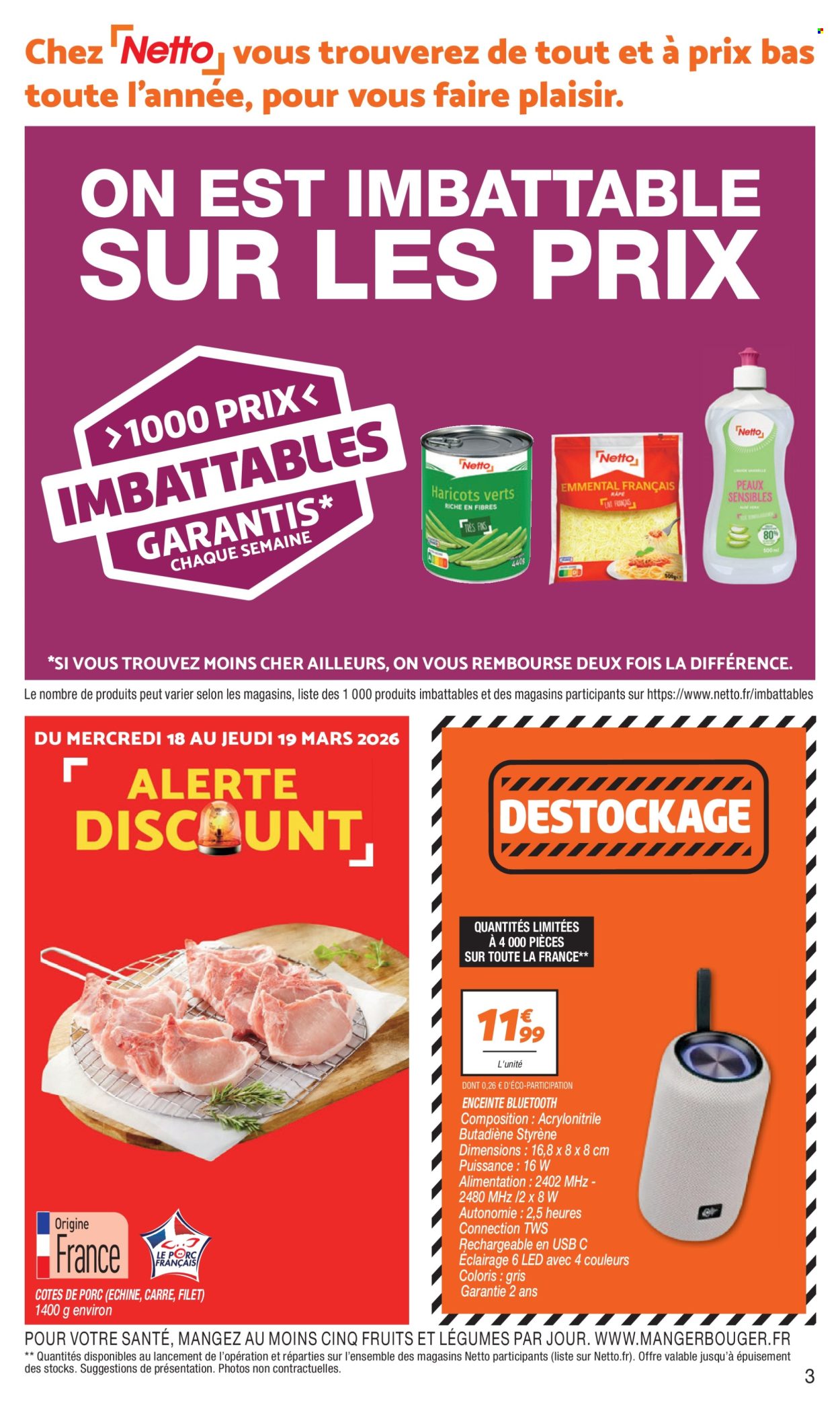 Catalogue Netto - 17/03/2026 - 23/03/2026. Page 3
