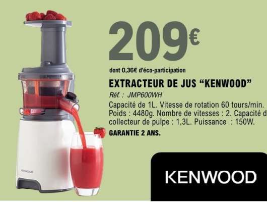 EXTRACTEUR DE JUS “KENWOOD”