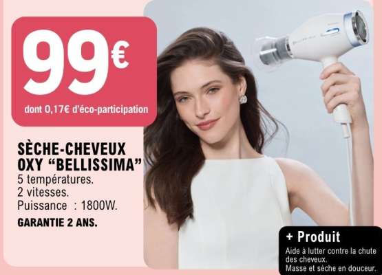 SÈCHE-CHEVEUX OXY “BELLISSIMA”