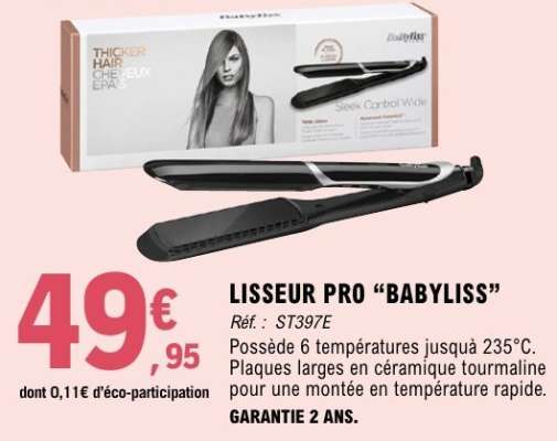 LISSEUR PRO “BABYLISS”