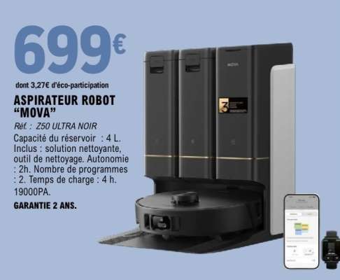 ASPIRATEUR ROBOT “MOVA”