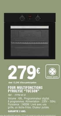 FOUR MULTIFONCTIONS PYROLYSE “TUCSON”