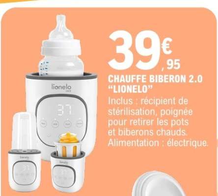 CHAUFFE BIBERON 2.0 "LIONELO"