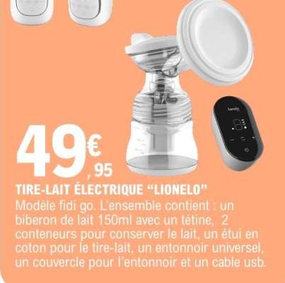 TIRE-LAIT ÉLECTRIQUE “LIONELO”