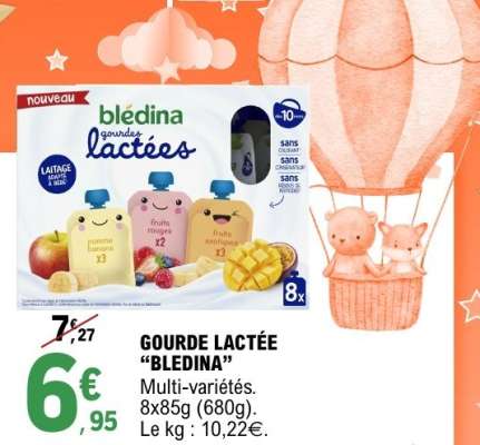 Gourde Lactée "Blédina"