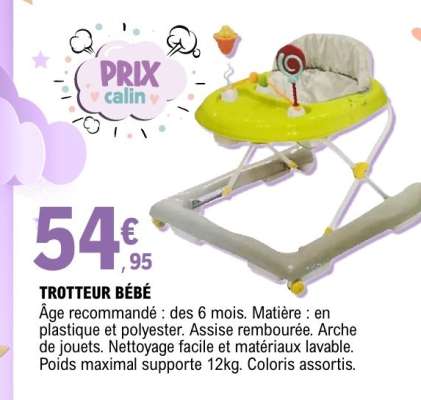 TROTTEUR BÉBÉ