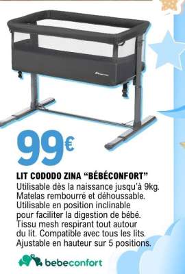 LIT CODODO ZINA 'BEBECONFORT'