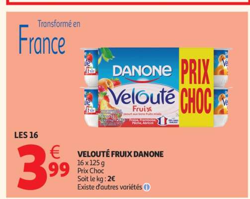 VELOUTÉ FRUIX “DANONE”