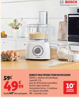 ROBOT MULTIFONCTION MCM3100W