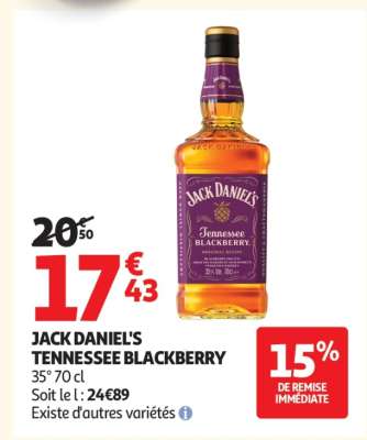 JACK DANIEL'S TENNESSEE BLACKBERRY