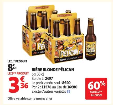 Bière Blonde Pélican