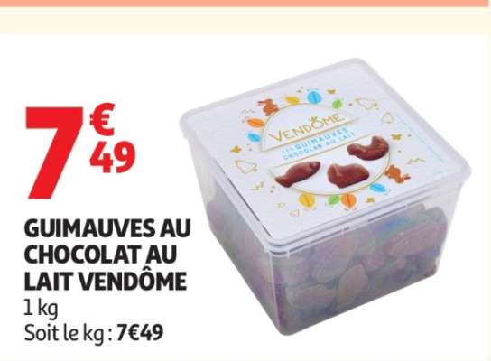 GUIMAUVES AU CHOCOLAT AU LAIT VENDÔME