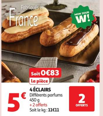 4 Éclairs