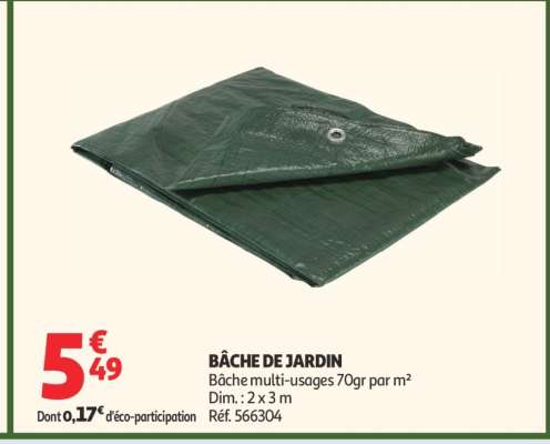 BÂCHE DE JARDIN