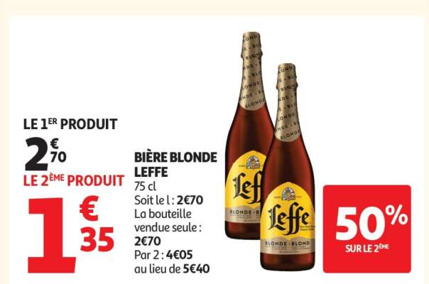 Bière Blonde Leffe*