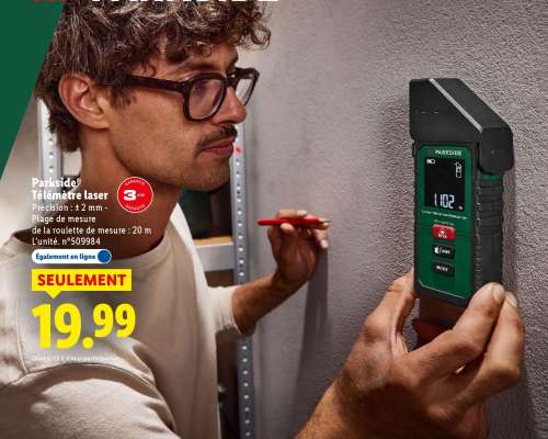 Parkside Télémètre Laser