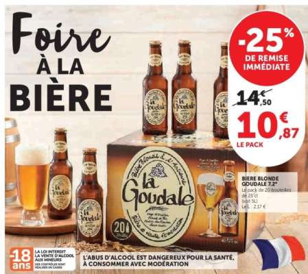 La Goudale Blonde Beer