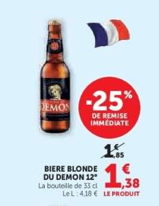 BIERE BLONDE DU DEMON 12°