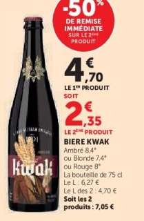 Bière Kwak*