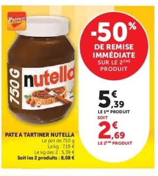 Pâte À Tartiner Nutella