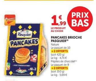 Pancakes 'Brioche Pasquier'