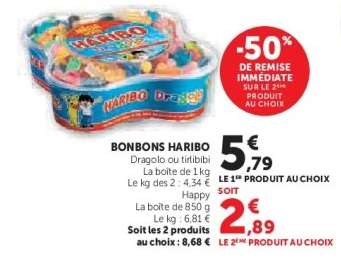 BONBONS HARIBO