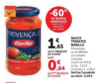 Sauce Tomates Barilla