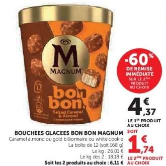 Bouchees Glacees Bon Bon Magnum