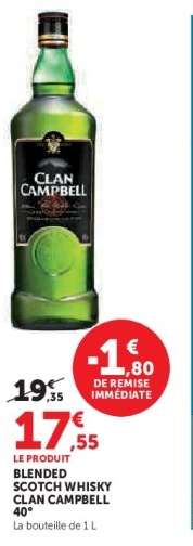 Blended Scotch Whisky Clan Campbell 40°
