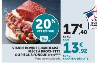 Viande Bovine Charolaise