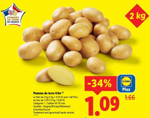 Pomme de terre frite