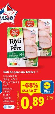 Rôti de porc aux herbes