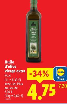 Huile d'olive vierge extra