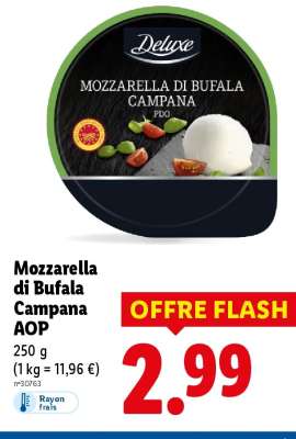 Mozzarella di Bufala Campana AOP