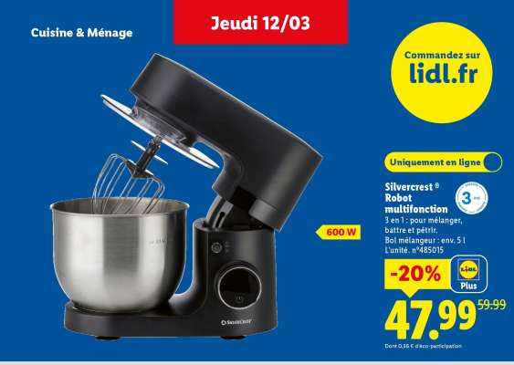 Silvercrest® Robot multifonction