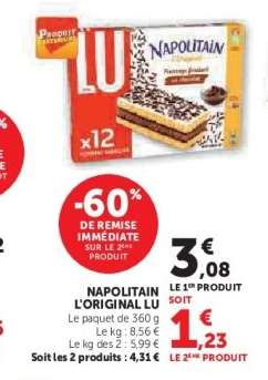 Napolitain L'original Lu