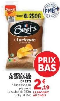Chips au sel de Guérande Bret's