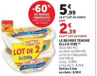 Le Beurre Tendre Elle & Vire