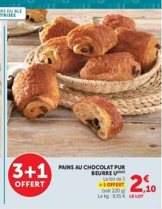 Pains Au Chocolat Pur Beurre