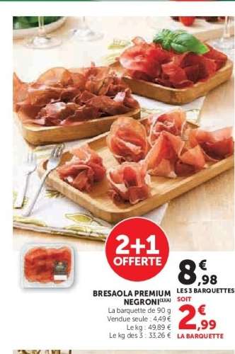 BRESAOLA PREMIUM NEGRONI