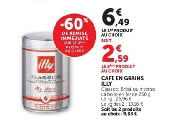 Café en grains "Illy"