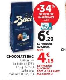 CHOCOLATS BACI