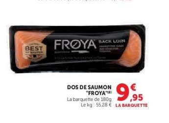 DOS DE SAUMON "FROYA"