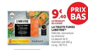 LA TRUITE FUMÉE LABEYRIE