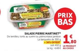 SALADE PIERRE MARTINET